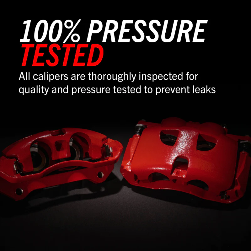 Power Stop 05-12 Ford F-350 Super Duty Rear Red Calipers w/Brackets - Pair - Image 6