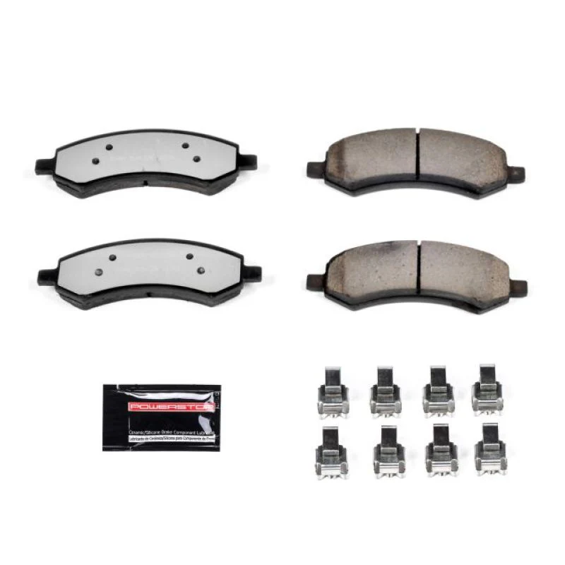 Power Stop 07-09 Chrysler Aspen Front Z36 Truck & Tow Brake Pads w/Hardware - Image 3