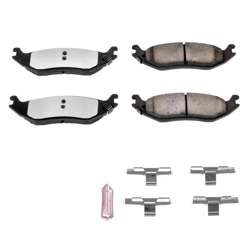 Power Stop 07-09 Chrysler Aspen Rear Z36 Truck & Tow Brake Pads w/Hardware - Image 2
