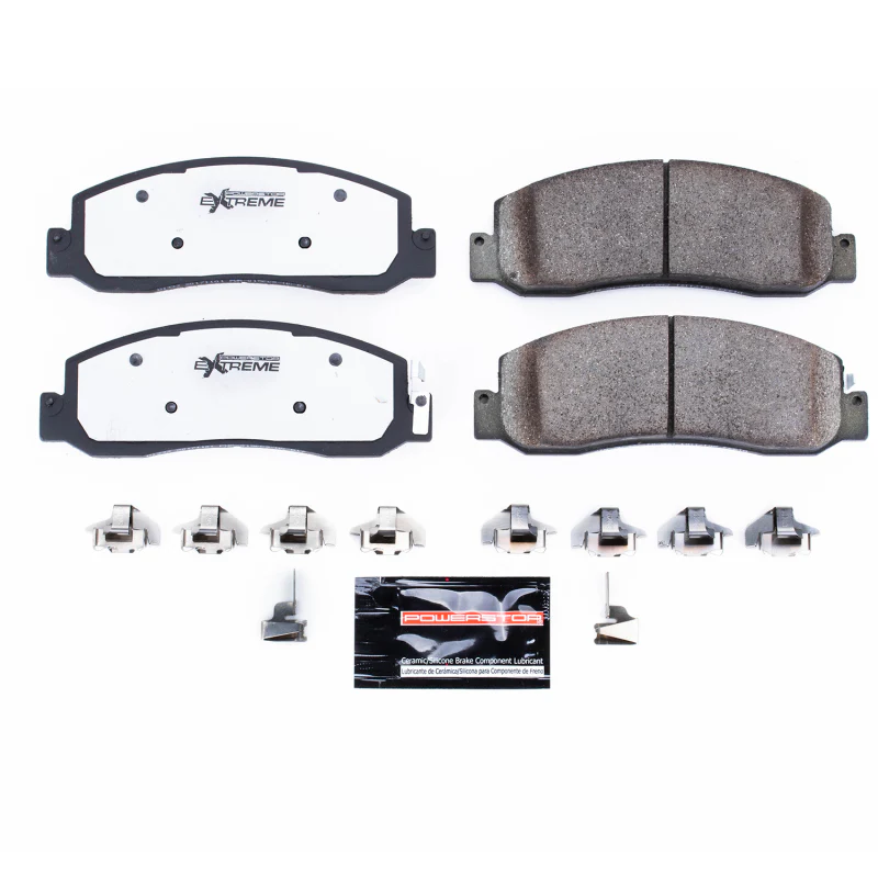 Power Stop 08-11 Ford F-250 Super Duty Front Z36 Truck & Tow Brake Pads w/Hardware - Image 2