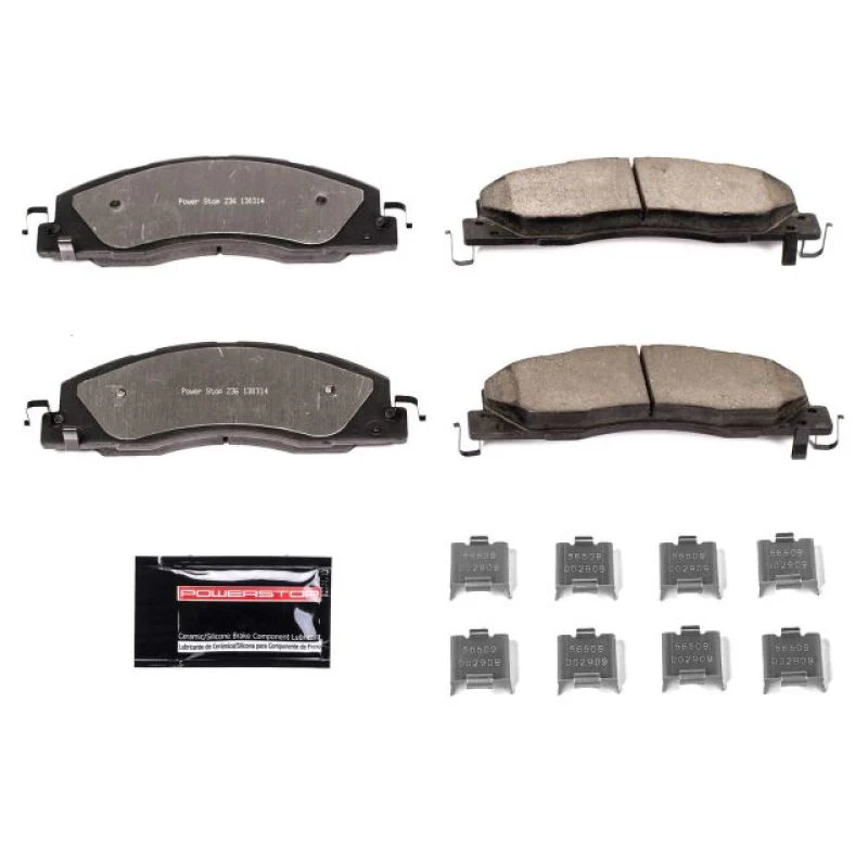 Power Stop 09-10 Dodge Ram 2500 Front Z36 Truck & Tow Brake Pads w/Hardware - Image 2