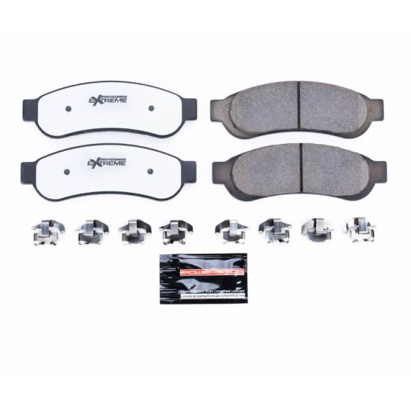 Power Stop 10-12 Ford F-250 Super Duty Rear Z36 Truck & Tow Brake Pads w/Hardware - Image 2