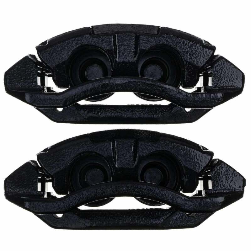 Power Stop 11-18 Ram 1500 Front Black Calipers - Pair (w/Bracket) - Image 2