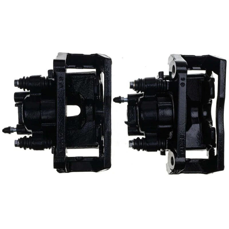 Power Stop 11-18 Ram 1500 Rear Black Calipers - Pair (w/Bracket) - Image 3