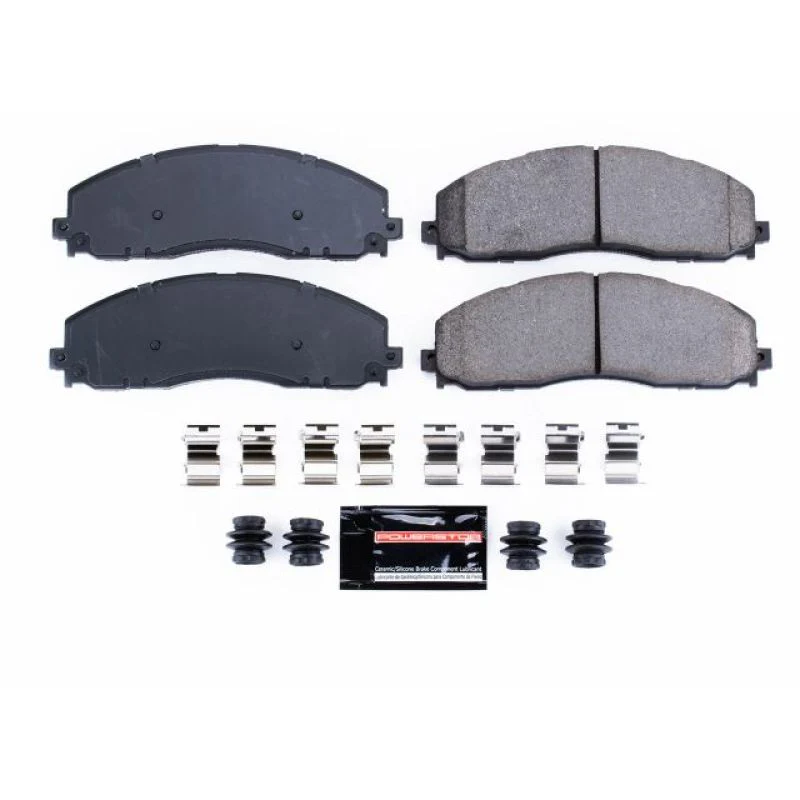 Power Stop 12-19 Ford F-250 Super Duty Front Z23 Evolution Sport Brake Pads w/Hardware - Image 2