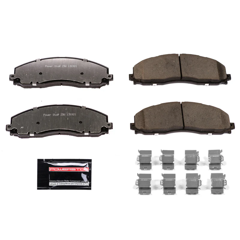 Power Stop 12-19 Ford F-250 Super Duty Front Z36 Truck & Tow Brake Pads w/Hardware - Image 2