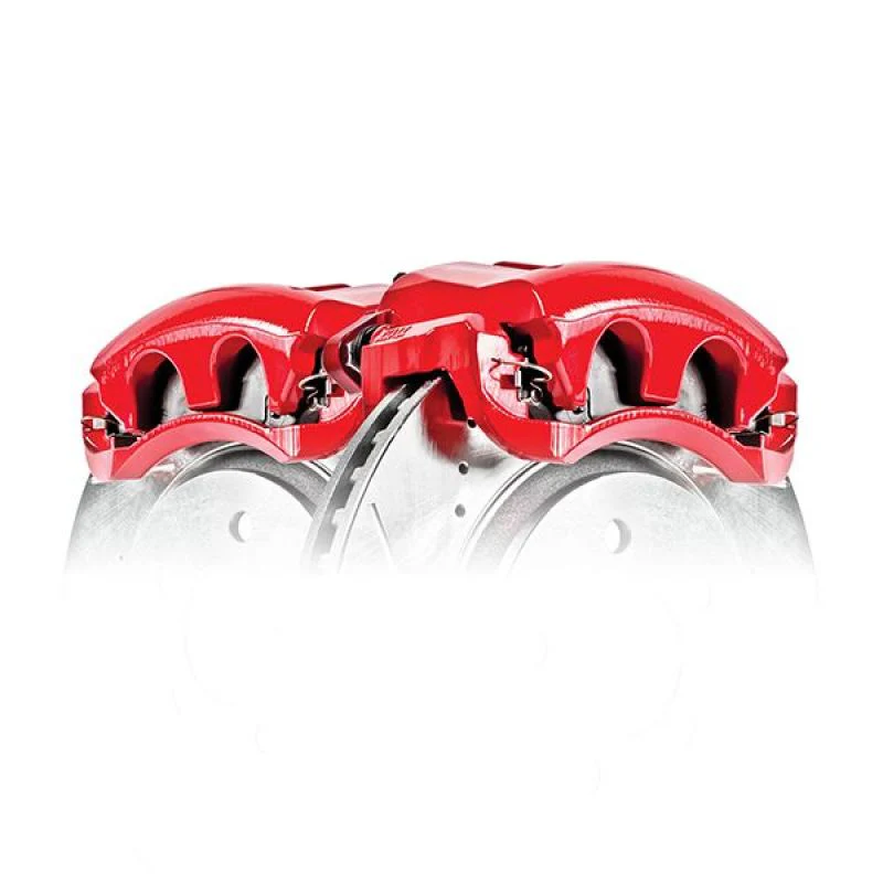 Power Stop 13-22 Ford F-250/F-350 Super Duty Rear Red Caliper Pair w/ Brkt - Image 2