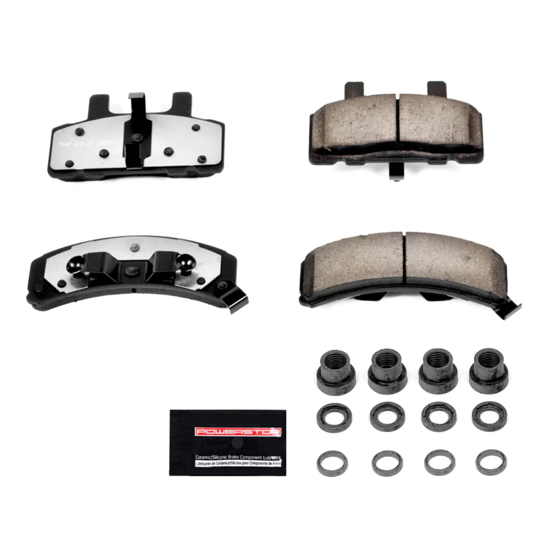 Power Stop 1993 Cadillac 60 Special Front Z36 Truck & Tow Brake Pads w/Hardware - Image 2