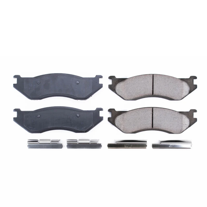 Power Stop 1998 Dodge B1500 Front Z17 Evolution Ceramic Brake Pads w/Hardware - Image 2