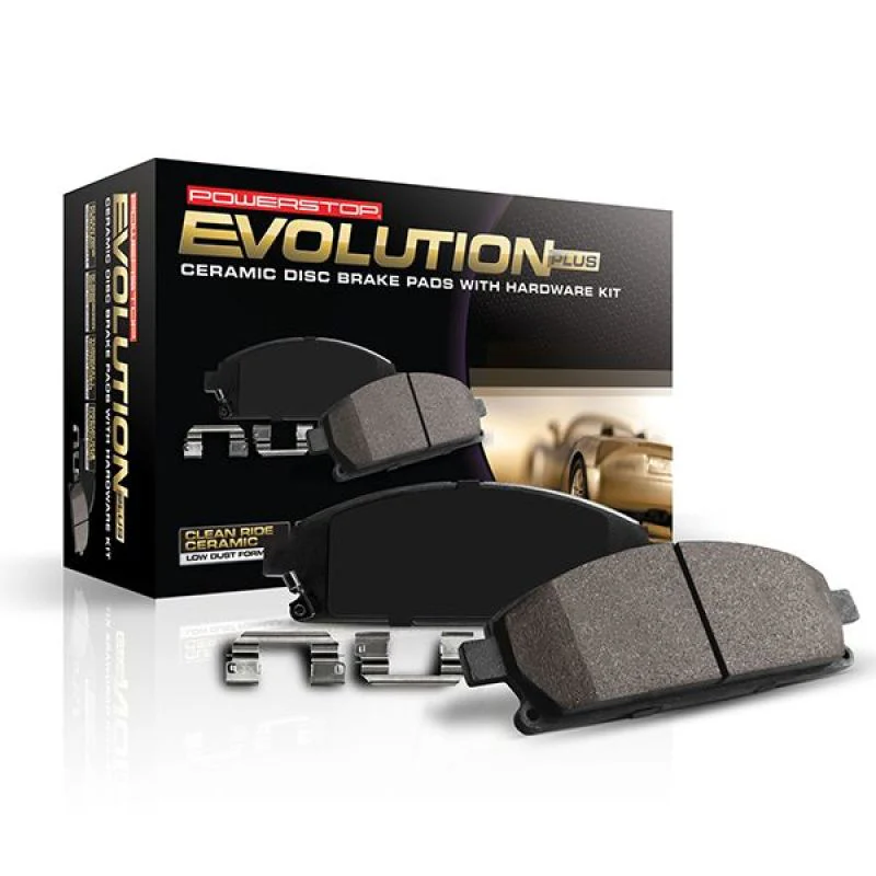 Power Stop 20-22 GMC Sierra 3500 HD Front/Rear Z17 Evo Ceramic Pad w/Hardware - Image 2