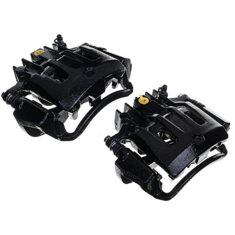 Power Stop 2000 Ford Excursion Rear Black Caliper - Pair w/Bracket - Image 8