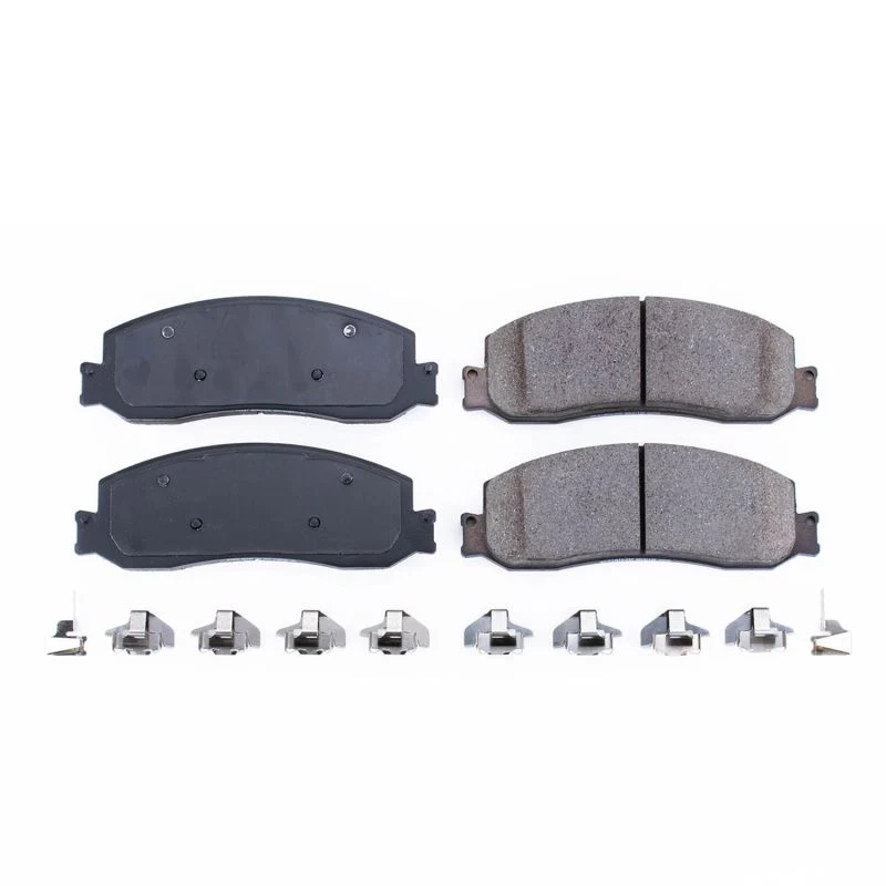 Power Stop 2012 Ford F-250 Super Duty Front Z17 Evolution Ceramic Brake Pads w/Hardware - Image 2