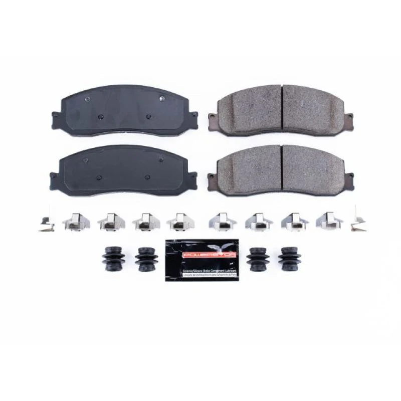 Power Stop 2012 Ford F-250 Super Duty Front Z23 Evolution Sport Brake Pads w/Hardware - Image 2
