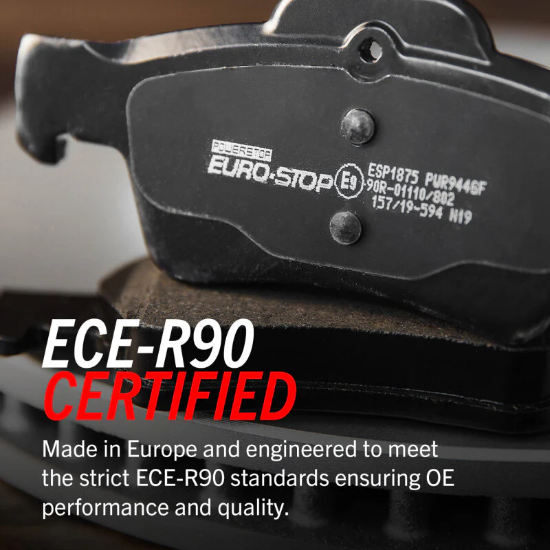 Power Stop 2019 Mercedes-Benz Sprinter 4500 Euro-Stop ECE-R90 Front Brake Pads - Image 5