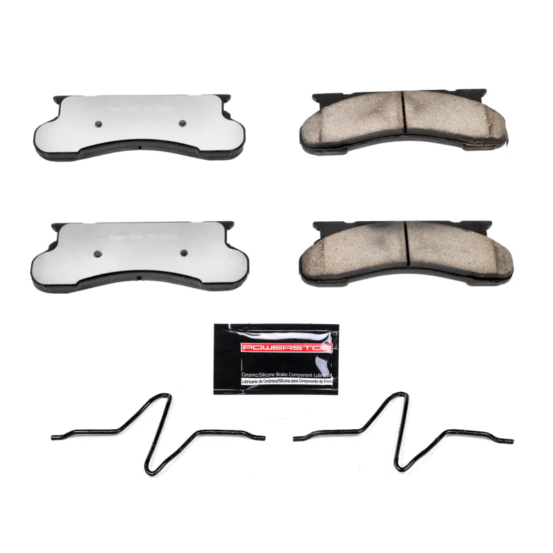 Power Stop 76-91 Ford E-250 Front Z36 Truck & Tow Brake Pads w/Hardware - Image 2