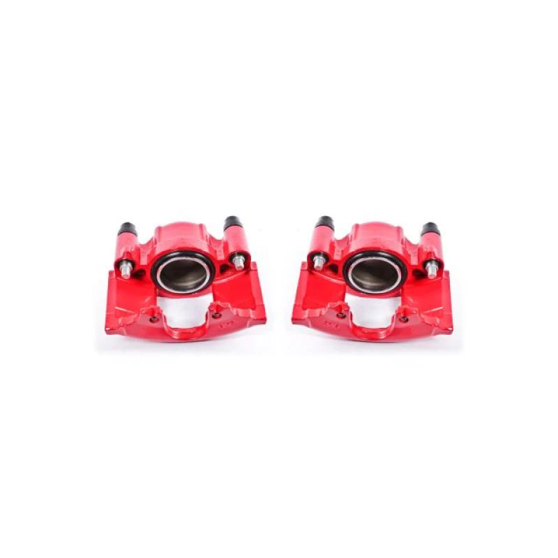 Power Stop 90-93 Cadillac Commercial Chassis Front Red Calipers w/o Brackets - Pair
