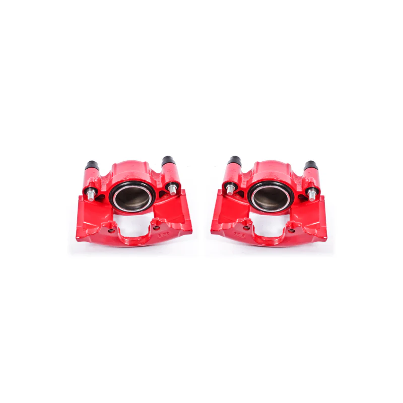 Power Stop 90-93 Cadillac Commercial Chassis Front Red Calipers w/o Brackets - Pair - Image 2