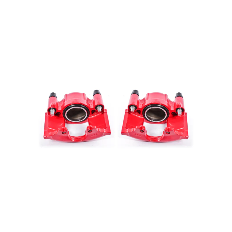 Power Stop 90-93 Cadillac Commercial Chassis Front Red Calipers w/o Brackets - Pair - Image 3