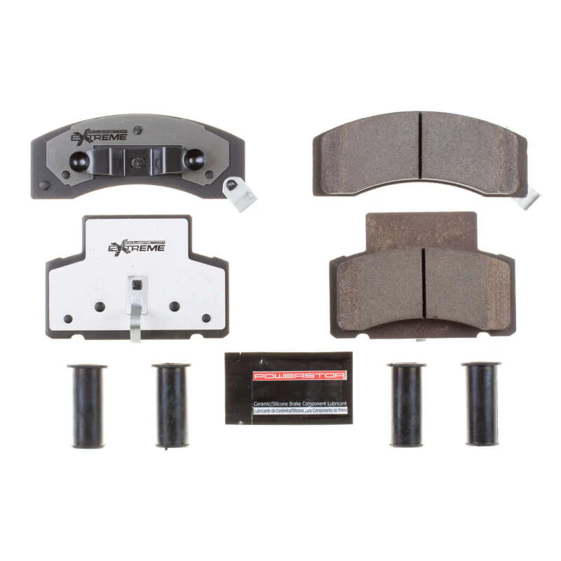 Power Stop 91-00 Chevrolet C3500 Front Z36 Truck & Tow Brake Pads w/Hardware - Image 2