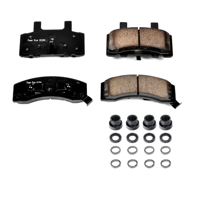 Power Stop 94-99 Chevrolet C1500 Suburban Front Z17 Evolution Ceramic Brake Pads w/Hardware - Image 2