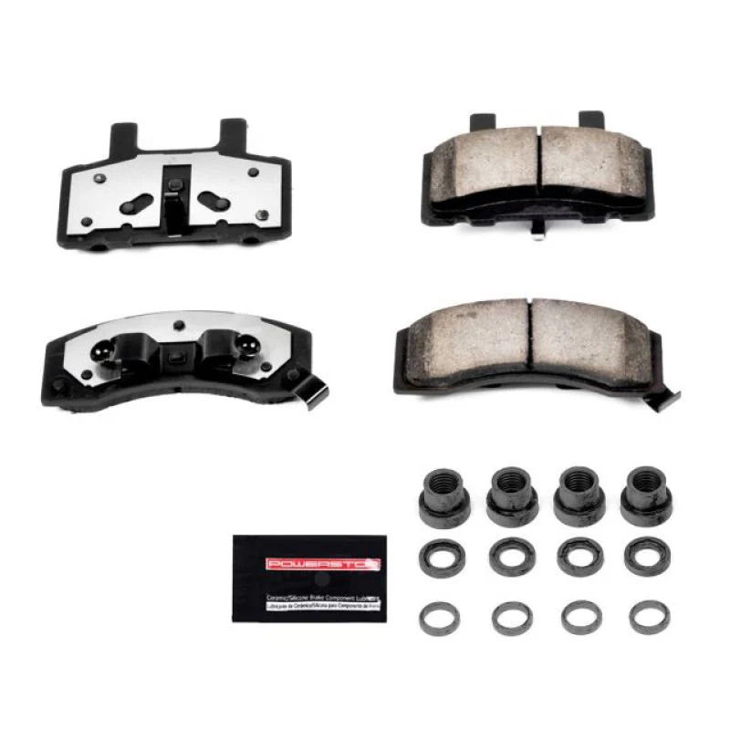 Power Stop 94-99 Chevrolet C1500 Suburban Front Z36 Truck & Tow Brake Pads w/Hardware - Image 2