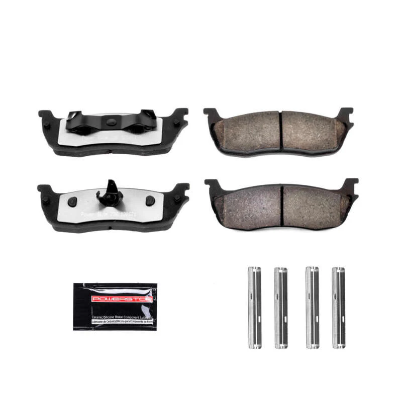 Power Stop 97-02 Ford Expedition Rear Z36 Truck & Tow Brake Pads w/Hardware - Image 2