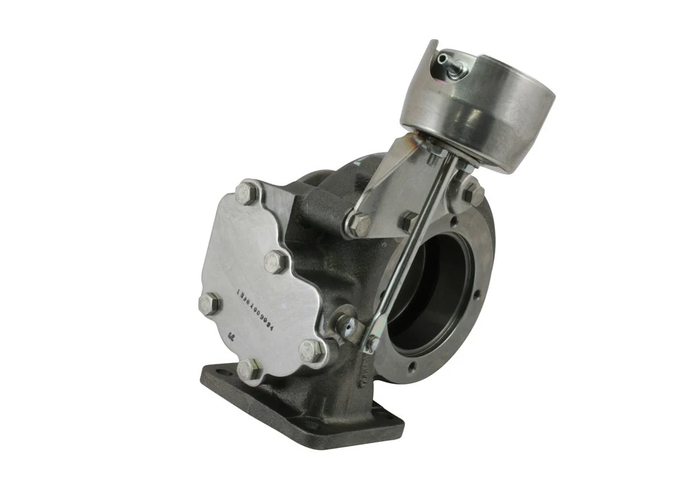 T4 .83 A/R Divided Inlet V-Band Outlet Wastegated for BW S300 (for 73 mm Turbine) - Image 2