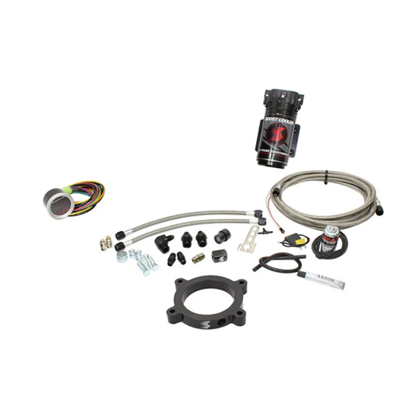 Snow Performance 2014+ GM Truck Stg 2 Bst Cooler F/I Water Inj. Kit (SS Braided Line/4AN) w/o Tank - Image 3