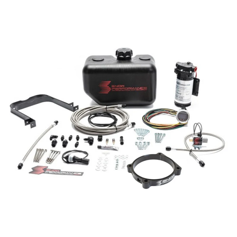 Snow Performance Stage 2 Boost Cooler 105mm Hellcat Water-Methanol Injection Kit w/ SS Braided Line - Image 3
