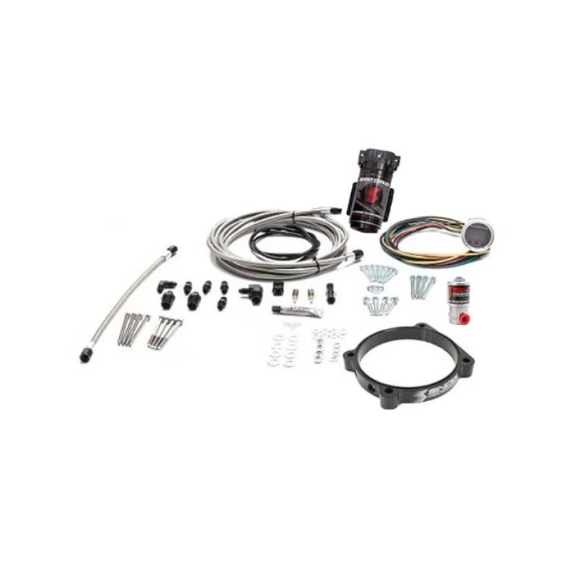 Snow Performance Stg 2 Boost Cooler 105mm Hellcat Water Injection Kit (SS Braided Line) w/o Tank - Image 3
