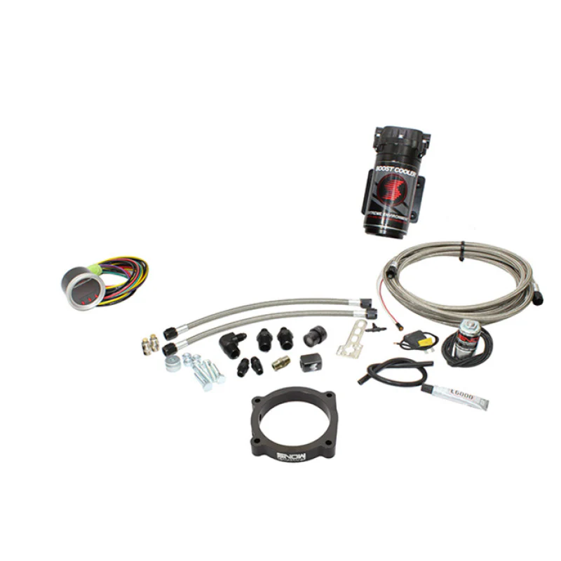 Snow Performance Stg 2 Bst Cooler Challenger Hellcat Water Inj Kit (SS Brded Line/4AN Fit) w/o Tank - Image 3