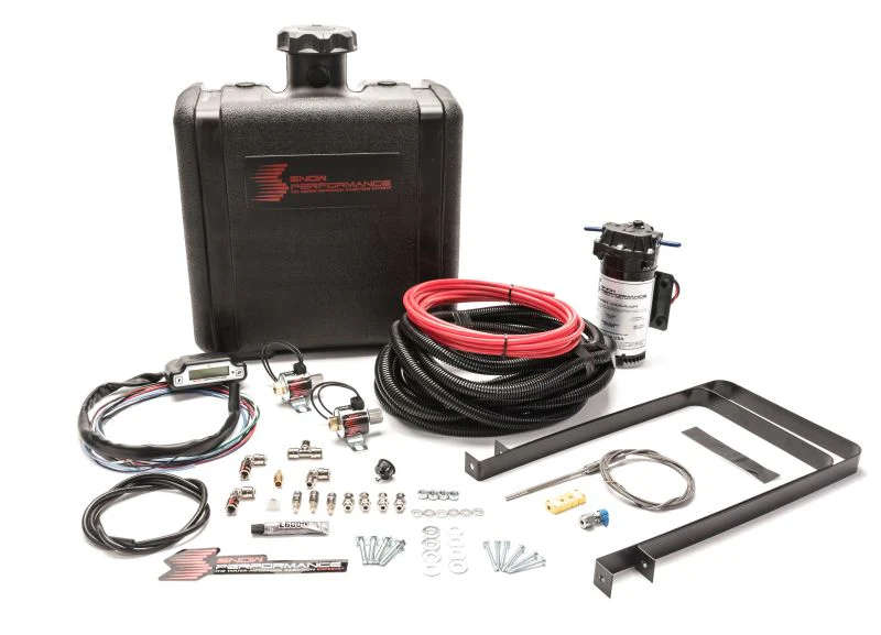 Snow Performance Stg 3 Boost Cooler Water Injection Kit Pusher (Hi-Temp Tubing and Quick-Fittings) - Image 2