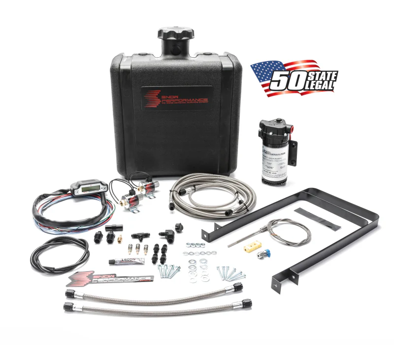 Snow Performance Stg 3 Boost Cooler Water Injection Kit TD Univ. (SS Braided Line and 4AN Fittings) - Image 2