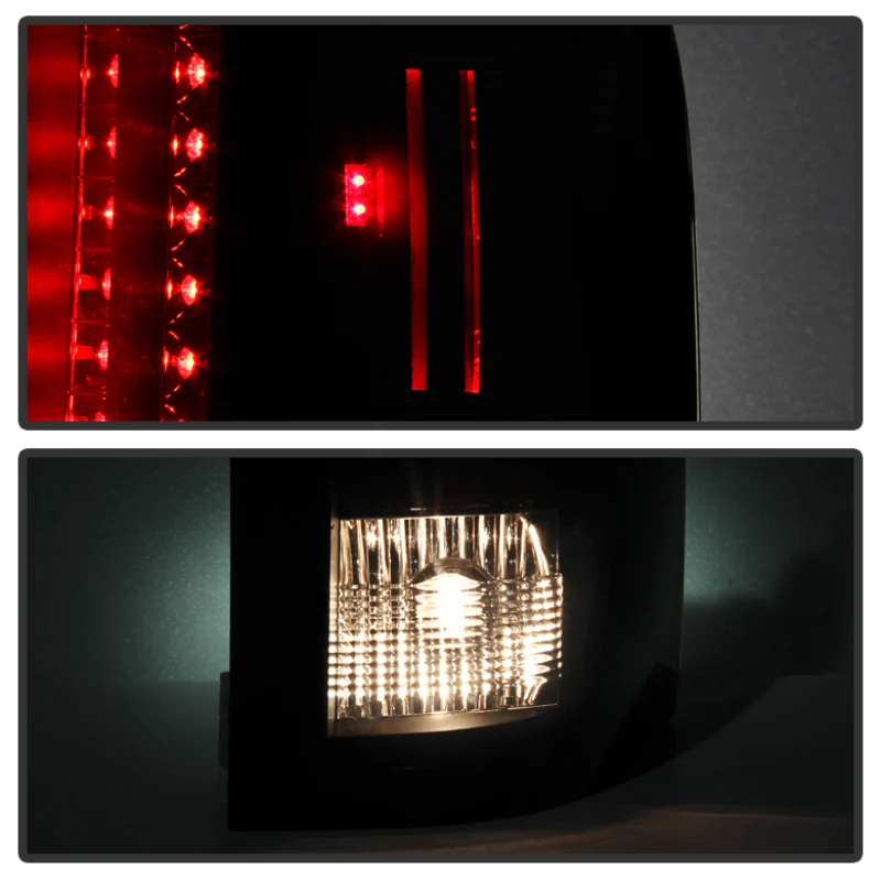 Spyder Chevy Silverado 07-13 LED Tail Lights Blk Smke ALT-YD-CS07-LED-BSM - Image 10