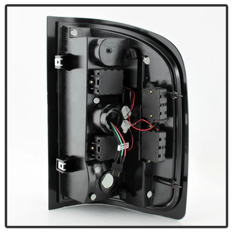 Spyder Chevy Silverado 07-13 LED Tail Lights Blk Smke ALT-YD-CS07-LED-BSM - Image 5