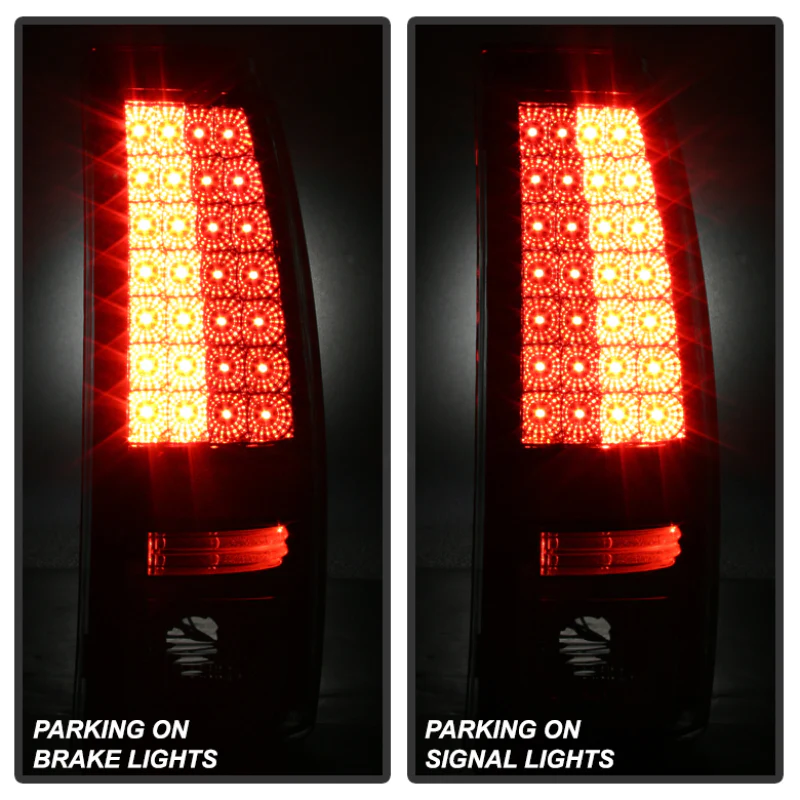 Spyder Chevy Silverado 1500 03-06 (Does Not Fit Stepside)LED Tail Lights Smke ALT-YD-CS03-LED-SM - Image 20