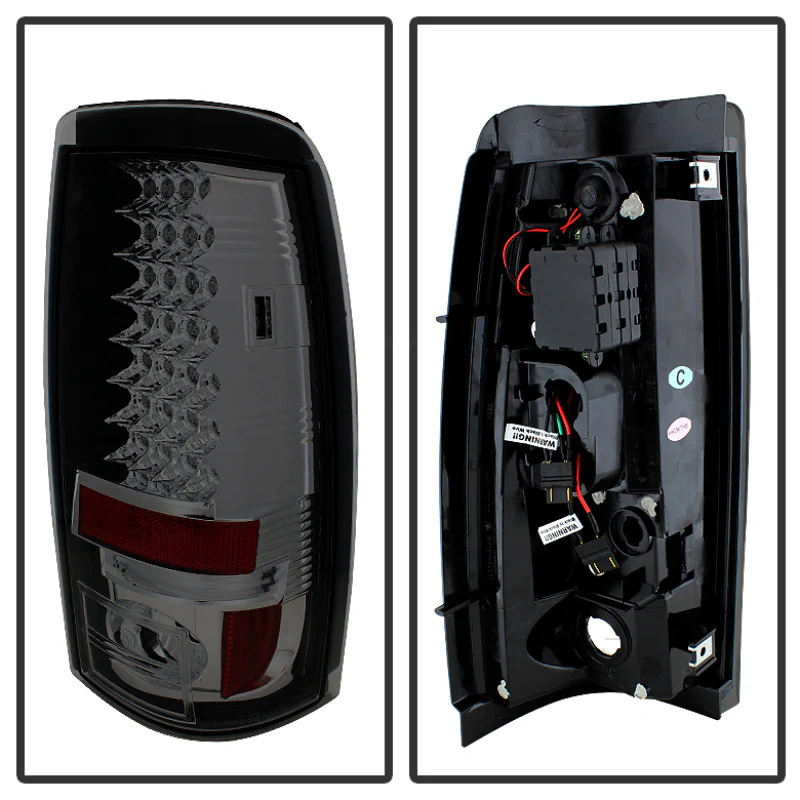 Spyder Chevy Silverado 1500 03-06 (Does Not Fit Stepside)LED Tail Lights Smke ALT-YD-CS03-LED-SM - Image 8