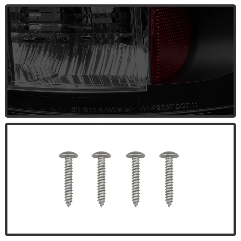 Spyder Dodge Ram 02-06 1500/Ram 2500/3500 03-06 LED Tail Light Black Smoke ALT-YD-DRAM02-LED-BSM - Image 15