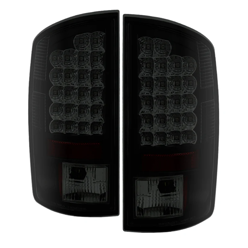 Spyder Dodge Ram 02-06 1500/Ram 2500/3500 03-06 LED Tail Light Black Smoke ALT-YD-DRAM02-LED-BSM - Image 2