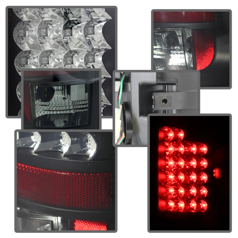 Spyder Dodge Ram 02-06 1500/Ram 2500/3500 03-06 LED Tail Light Black Smoke ALT-YD-DRAM02-LED-BSM - Image 3