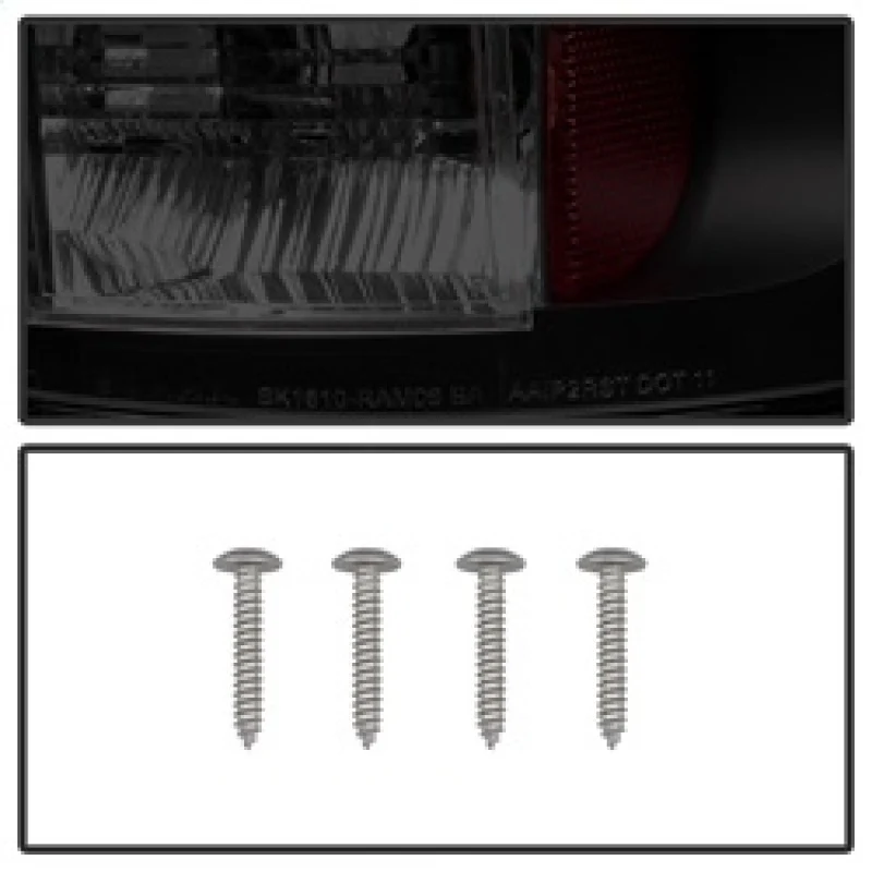 Spyder Dodge Ram 02-06 1500/Ram 2500/3500 03-06 LED Tail Light Black Smoke ALT-YD-DRAM02-LED-BSM - Image 5