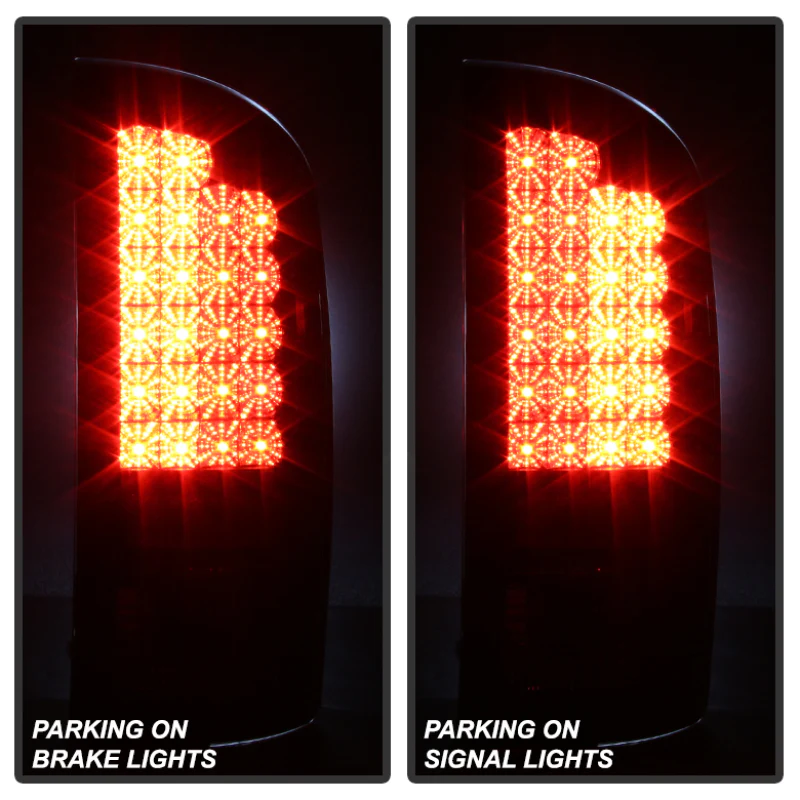 Spyder Dodge Ram 02-06 1500/Ram 2500/3500 03-06 LED Tail Light Black Smoke ALT-YD-DRAM02-LED-BSM - Image 7