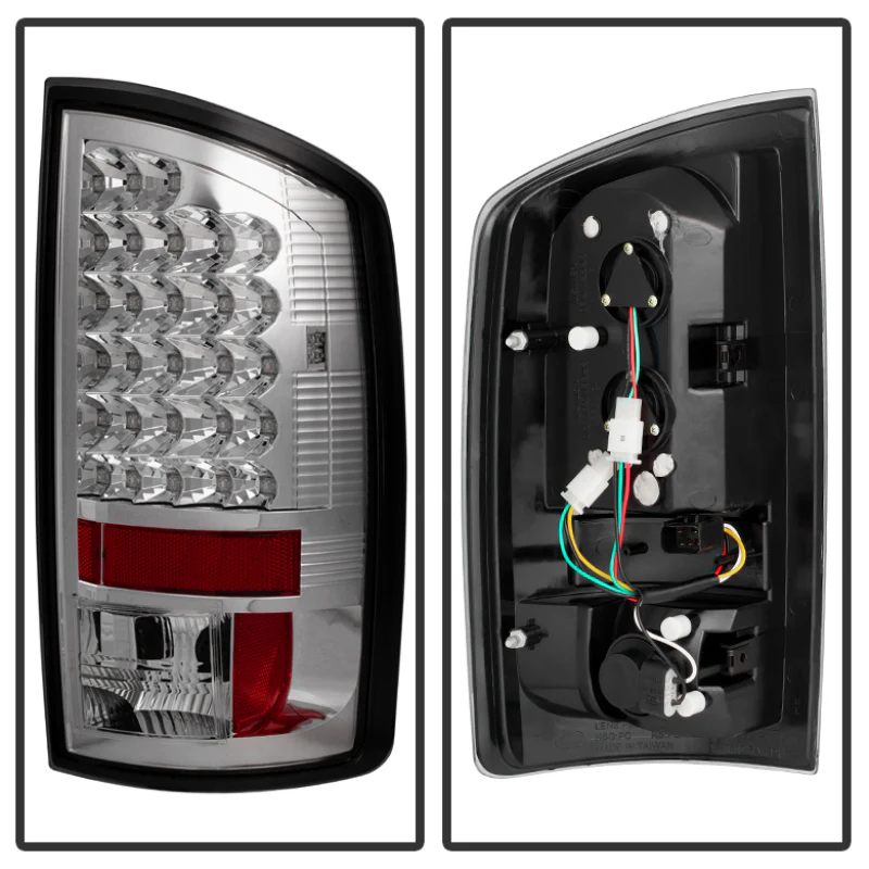 Spyder Dodge Ram 02-06 1500/Ram 2500/3500 03-06 LED Tail Light Chrome ALT-YD-DRAM02-LED-C - Image 12