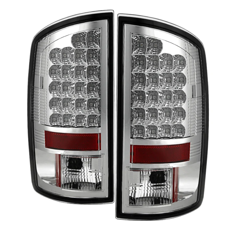 Spyder Dodge Ram 02-06 1500/Ram 2500/3500 03-06 LED Tail Light Chrome ALT-YD-DRAM02-LED-C - Image 2