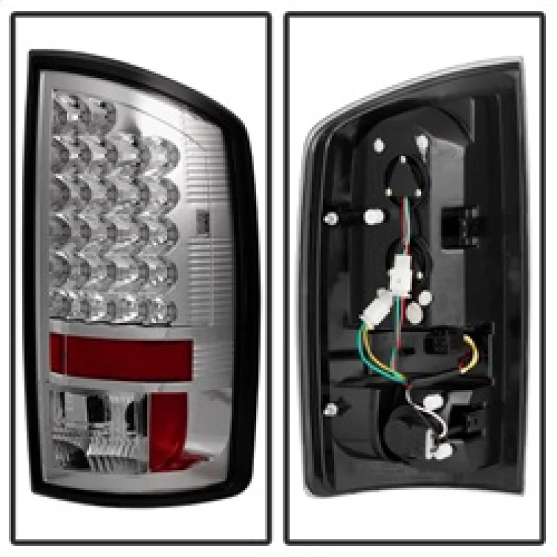 Spyder Dodge Ram 02-06 1500/Ram 2500/3500 03-06 LED Tail Light Chrome ALT-YD-DRAM02-LED-C - Image 5