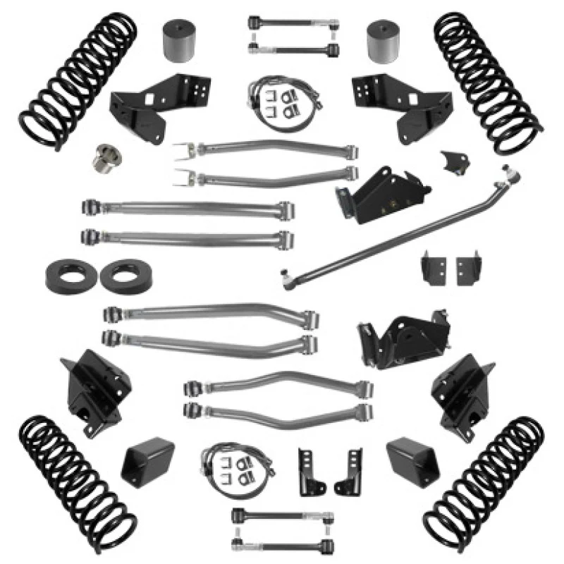 Synergy 07-18 Jeep Wrangler JKU 4 DR 3.0in Lift Stage 4 Suspension System