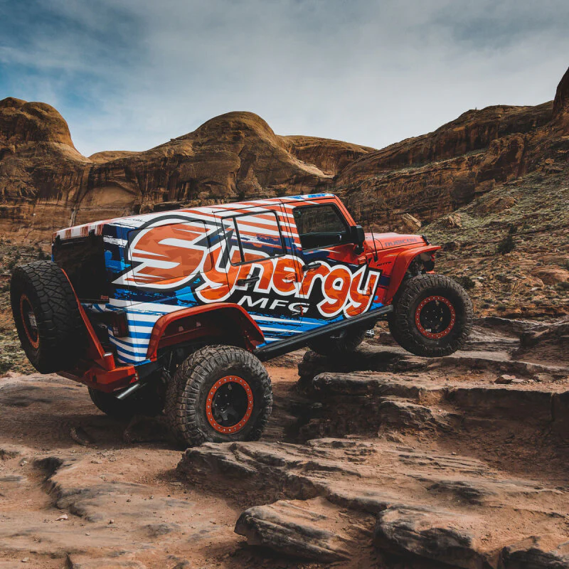 Synergy 07-18 Jeep Wrangler JKU 4 DR 6.0in Lift Stage 4 Suspension System - Image 3