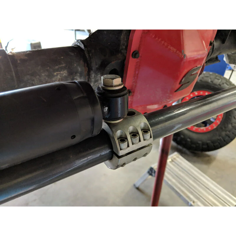 Synergy 2018+ Jeep Wrangler JL/JLU Steering Stabilizer Relocation Kit (Stock Tie Rod) - Image 4
