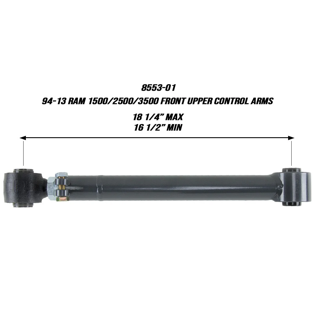 Synergy Adjustable Front Upper Control Arms for 1994-2012 Dodge 2500/3500 4x4 - Image 2