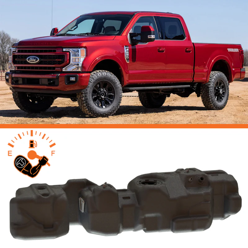 Titan Fuel Tanks 17-24 Ford F-250/F-350 PowerStroke Crew Cab Short Bed 55 Gallon XXL Mid-Ship Tank - Image 2